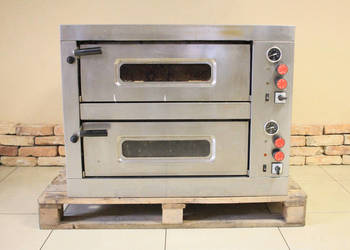 Piec do pizzy RM GASTRO - dwukomorowy