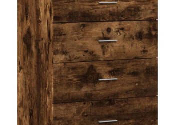 Szafka przydymiony dąb 60x39x80 cm materiał drewnopochodny WM-840531