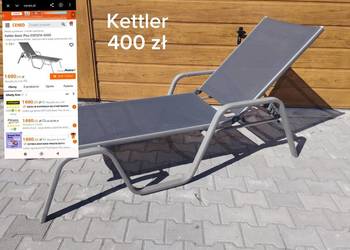 Leżak ogrodowy Kettler