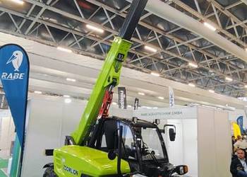 Ładowarka teleskopowa Zoomlion ZTH2506 bogata wers. ramki manitou JCB merlo
