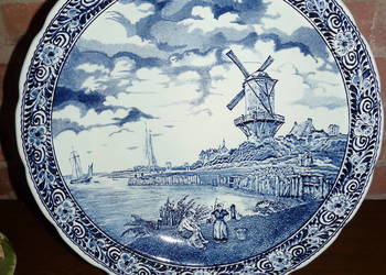 Talerz ozdobny Boch Belgium nr 2 Talerz ozdobny Boch Belgium nr 2