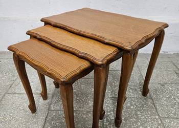 Stoliki ludwikowskie trojaki Francja