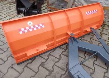 Pług śnieżny na wózek widłowy 150cm 1,5m odśnieżarka zgarnia