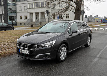 Peugeot 508 Salon PL 1 właściciel Lift Bezwypadkowy