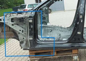 Mazda CX60 2023 ćwiartka lewa przód przednia czarna 41w oryg