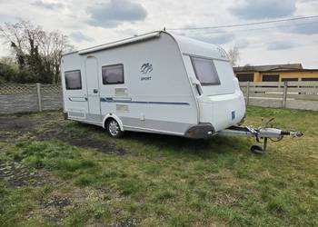 Przyczepa kępingowa knaus 500 sport