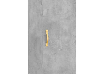 Szafka wisząca szarość betonu 345x34x90 cm WM-828840