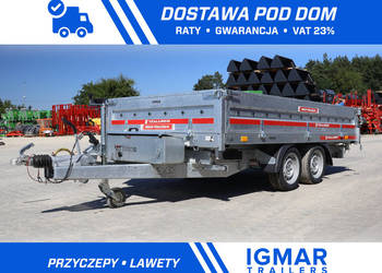 Przyczepa wywrotka TEMARED TIPPER 3217/2 DMC 3,5T - elektryczny i manualny