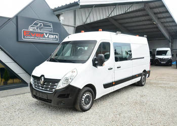 Renault Master 7 osobowy brygadówka doka max pełna opcja servis regały