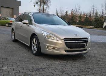 Peugeot 508 • 1.6 Benzyna • 156 KM • 2013 r. • Panoramiczny dach • Po serwi
