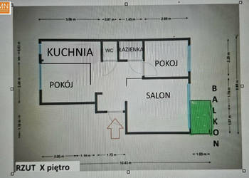 Mieszkanie Kraków Na Błonie 54.52m2