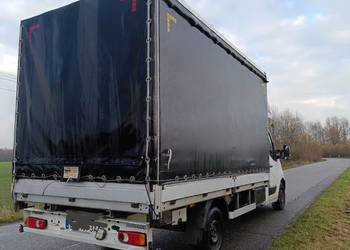 Renault Master 3 2016r zabudowa plandeka 2x firanka