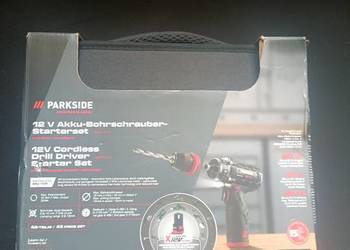 NOWA Wiertarko-Wkrętarka Parkside Performance 12V Zestaw 2x Aku + Ładowarka