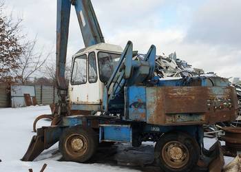 FUCHS 714M z pługiem i chwytakiem
