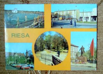 RIESA - MIASTO W SAKSONII, M. IN. POMNIK LENINA