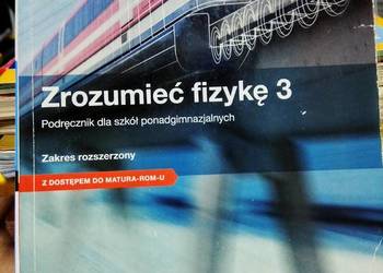 Zrozumieć fizykę 3 Nowa Era podręczniki szkolne używane