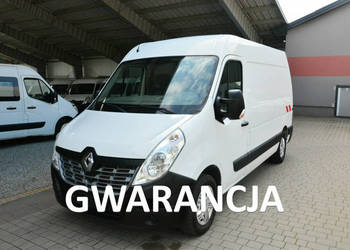 Renault Master średniak L2H2 3 osobowy blaszak pełna opcja regały serwis