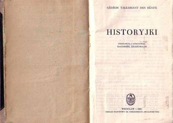 (9679) HISTORYJKI – GEDEON TALLEMANT DES REAUX