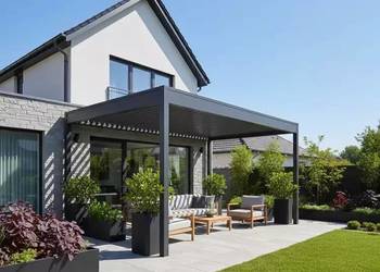 Pergola lamelowa ADVANCE od 12 400PLN - osłona przed słońcem i deszczem