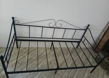 Łóżko dzienne, metalowa rama łóżka, sofa do spania, kanapa