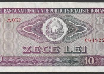 RUMUNIA 10 LEI 1966 - STAN BANKOWY UNC