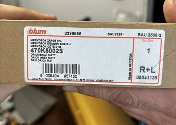 Boki szuflad MERIVOBOX komplet