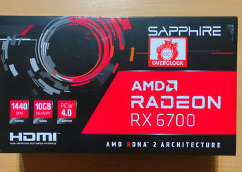 Karta graficzna Radeon Sapphire OC RX 6700 10GB