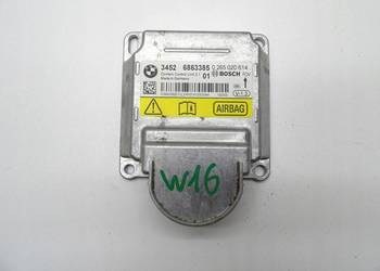 MODUŁ STEROWNIK PODUSZEK POWIETRZNYCH AIRBAG BMW F20 F21 F30 F31 6863385