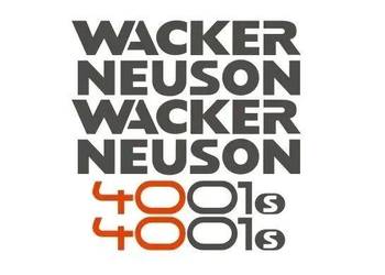 Naklejki oklejenie WACKER 4001 s Zamiennik
