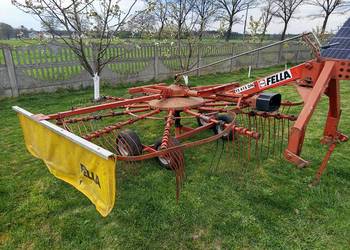 Zgrabiarka fella Ts 415 dn kuhn Deutz przetrząsarka rozbijak równiarka wał