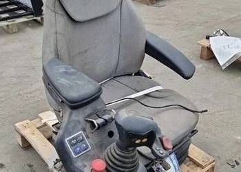 Fotel siedzenie operatora ładowarki manitou Joystick