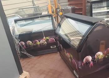 Jak NOWA 2024r zamrażarka 9 kuweciarka lody M400Q konserwator DOSTAWA