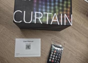 Grilanda smart oświetlenie lampki 400 LED 2m x 2m światełka kurtynowe