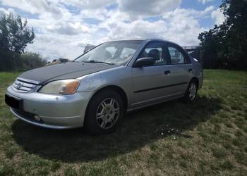 Honda Civic 1.7 benzyna + LPG sedan 2001r automat NA CZĘŚCI