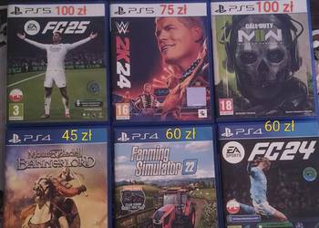 Sprzedam gry na PS4 i PS5