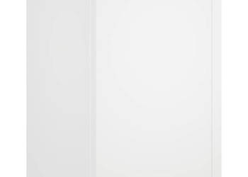 Podstawki pod doniczki 2 szt. białe 20x20x30 cm WM-852897