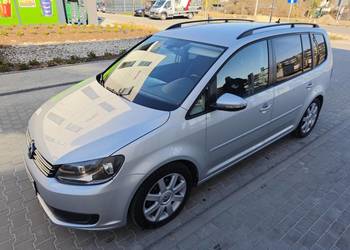 Volkswagen Touran 1.6 TDI 140 koni 2012 rok wersja 7 osób Zadbany