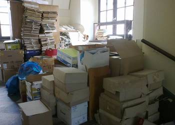 Odbieranie kartonu, makulatury, Wrocław, tektury, opakowań kartonowych,