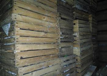 Skrzynki drewniane do owoców warzyw