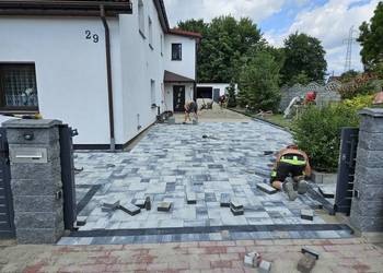 Usługi brukarskie, brukowanie