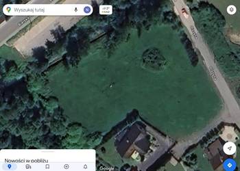 Dzialka nad rzeka Brennica