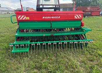 Siewnik zbożowy Agro masz 3m 2017 rok unia poznaniak