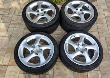 Koła felgi Porsche 996 Turbo oryginalne z oponami 225/40 295/30