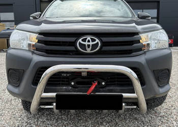 Orurowanie Toyota Hilux Niskie Kły Baranek Chrom