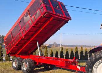 Przyczepa wywrotka tandem skorupa