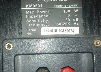 Audio 2 Kolumny Kruger&Matz KM0501