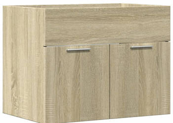 Szafka pod umywalkę dąb sonoma 60x385x46 cm płyta wiórowa WM-856207