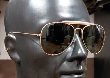 Okulary aviator MIL-TEC zielone