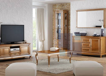 WITRYNA KASHMIR R13 Styl Klasyczny nóżki ludwik brąz dąb Art-Futuro