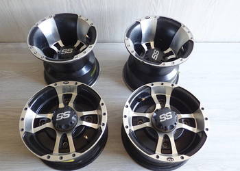 Komplet Felg Felgi ITP SS Aluminiowe Koła Yamaha YFM 700 Raptor YFZ 450 660